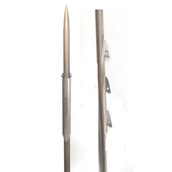 Spetton Shaft Sandvik Hd Pro 7 Mm Argenté 115 cm
