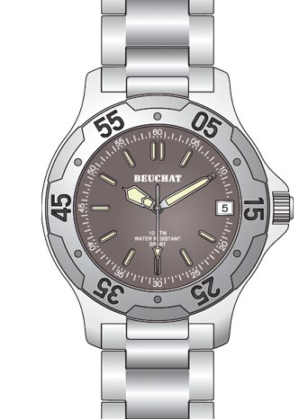 MONTRE DE PLONGéE BEUCHAT