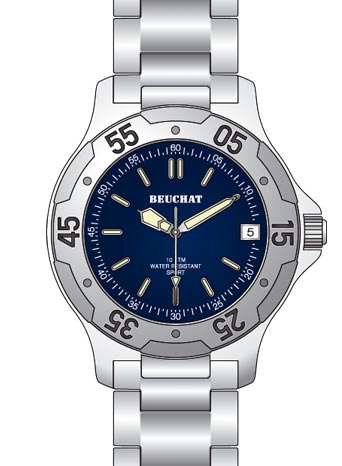 MONTRE DE PLONGéE BEUCHAT