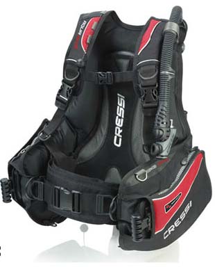 Gilet stabilisateur (stab) Cressi-sub Aquaride Elite