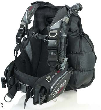 Gilet stabilisateur (stab) Cressi-sub Back Jac