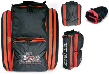 Sac de plongée Best Divers Devil Wheeled knapsack